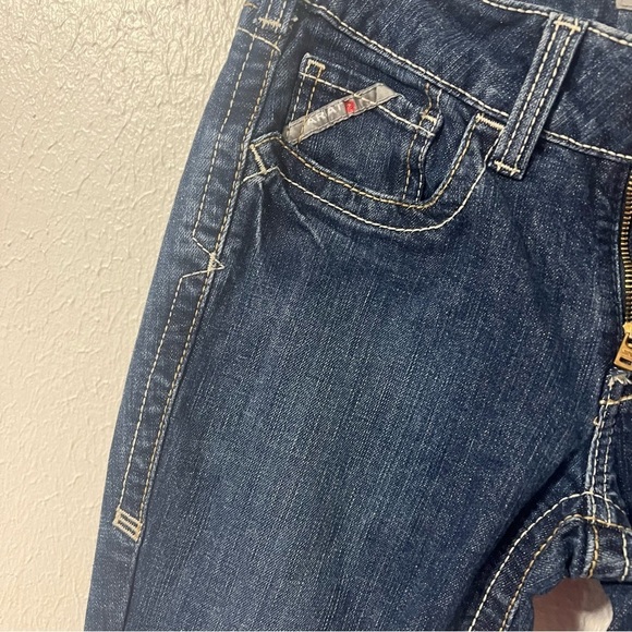 Ariat Work FR (Fire Resistant)Mid Rise Boot Jeans Mens 27L Dark Denim CAT2 2112 - Picture 2 of 14